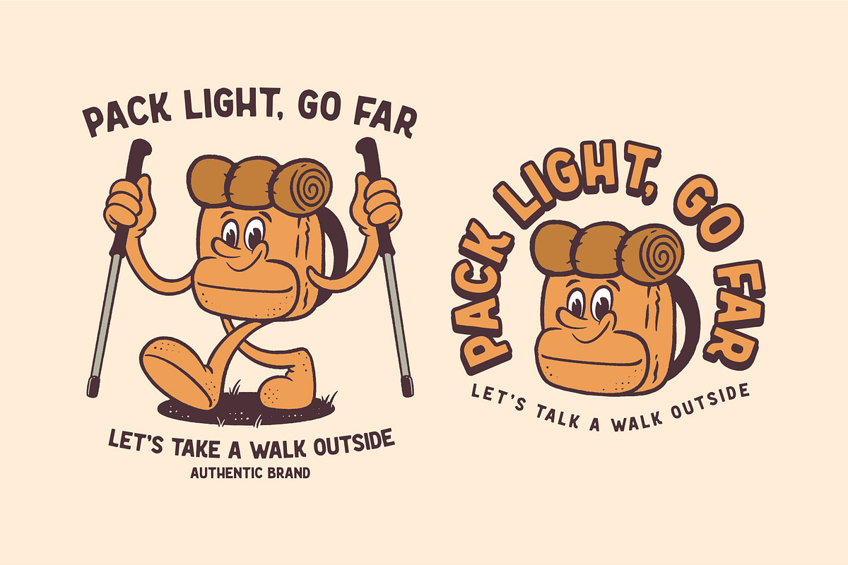 Friendly Outdoor Mascot Characters, an Object Illustration by MovinkGraphicStudio (Photo 10 of 15)
