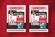 Basketball Matchday Flyer Template, a Flyer Template by Tanmoy Topu (Thumbnail 3 of 6)