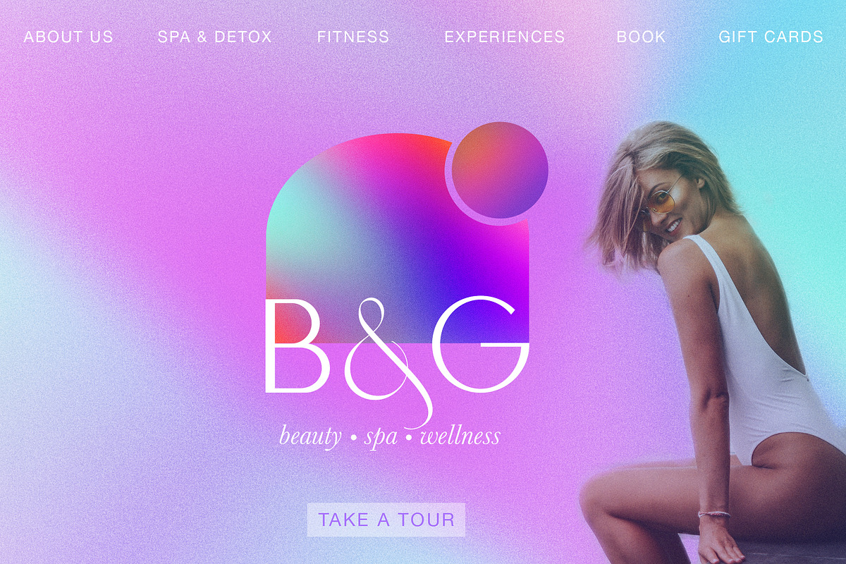 Neon Grainy Gradient Texture Pack