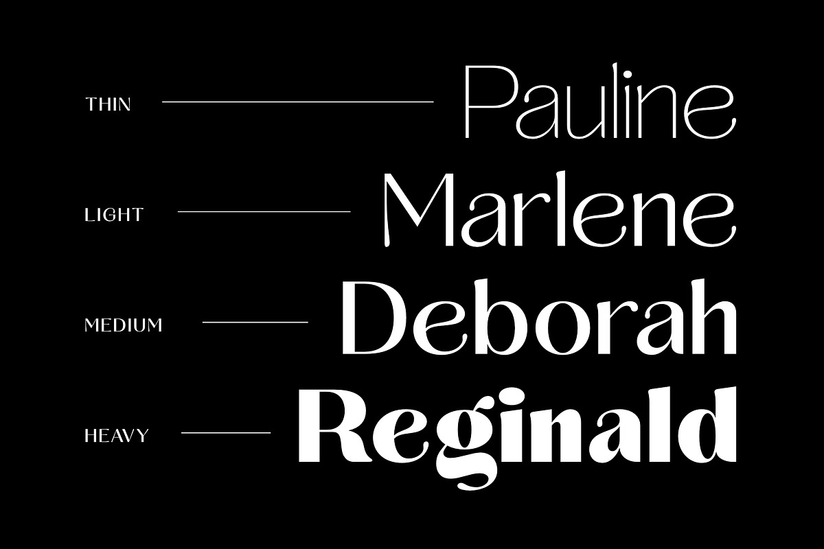 Aurelise – Display Font Family, a Sans Serif Font by Grezline Studio (Photo 11 of 12)