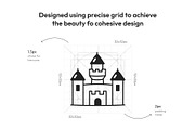 75 London Icons, an Outline Icon by Prosymbols (Thumbnail 3 of 8)