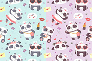 BLACK FRIDAY! Panda girl set, an Animal Illustration by SunnyWS (Thumbnail 8 of 10)