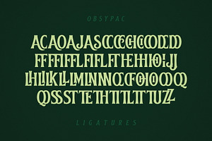 Obsypac Vintage Serif