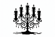 Candle silhouette vector, an Illustration by Amazin_art (Thumbnail 9 of 13)