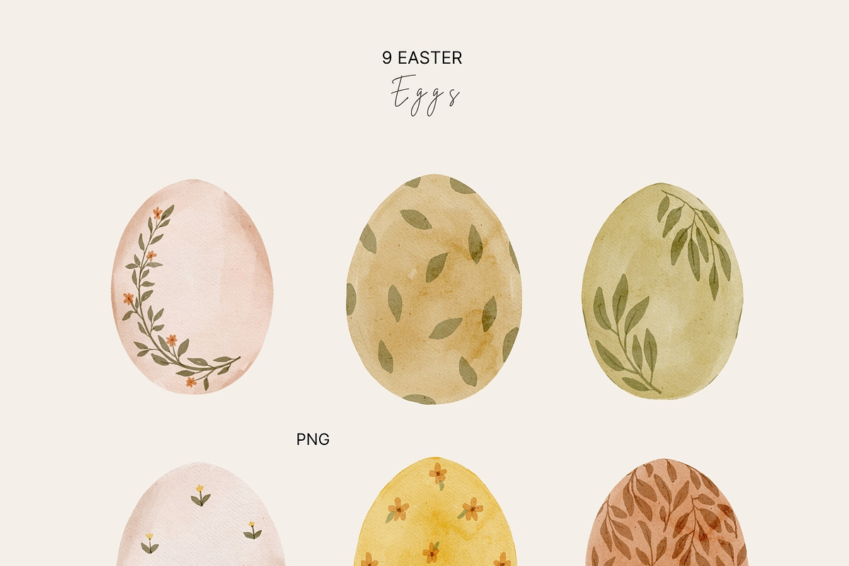Watercolor Easter Bunny & Chicks, an Illustration by Jenteva Art (Photo 8 of 17)