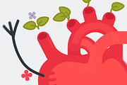 25 Heart character, a Healthcare Illustration by Beatriz Gascón (Thumbnail 3 of 3)