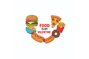 Valentine’s Day Cute Icons Set, an Object Illustration by Designer_Momina (Thumbnail 21 of 21)