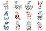 Nurse Gnomes Clipart, an Illustration by Design Market (Thumbnail 3 of 4)