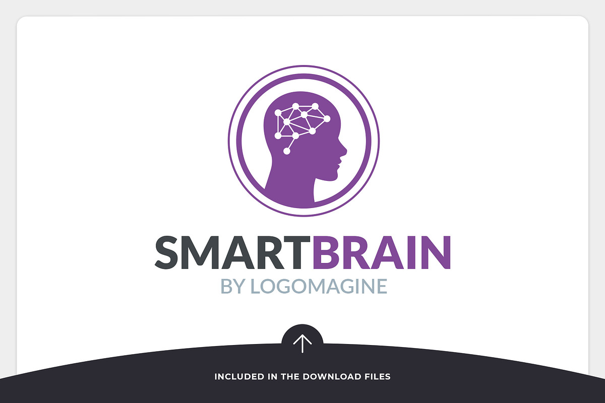 Smart Brain Logo Template, a Branding & Logo Template by LOGOMAGINE (Photo 8 of 16)