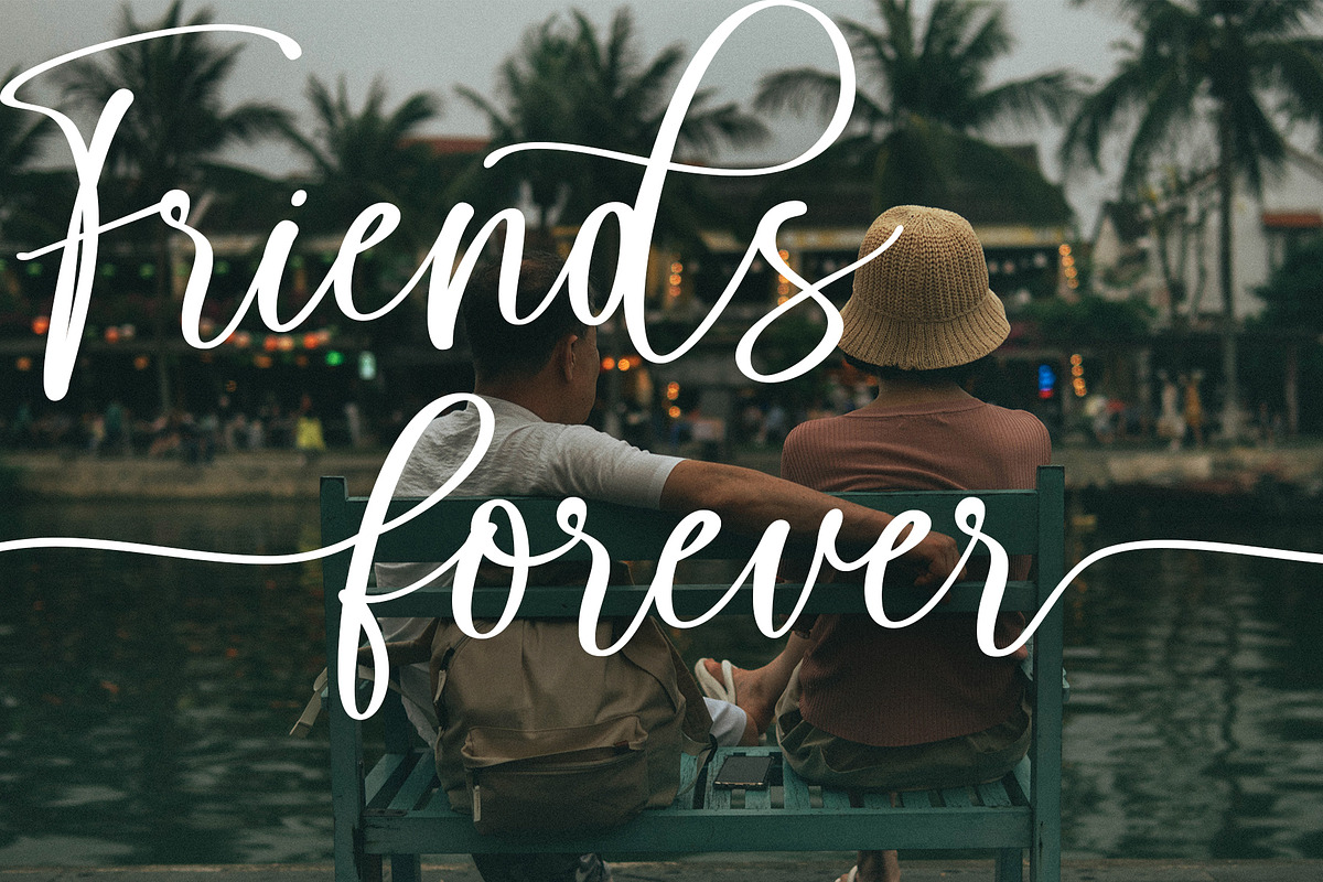 Somehere Script, a Script Font by moriztype (Photo 3 of 10)