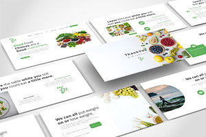 Diet Tips Powerpoint, a Presentation Template by Glowin_studio