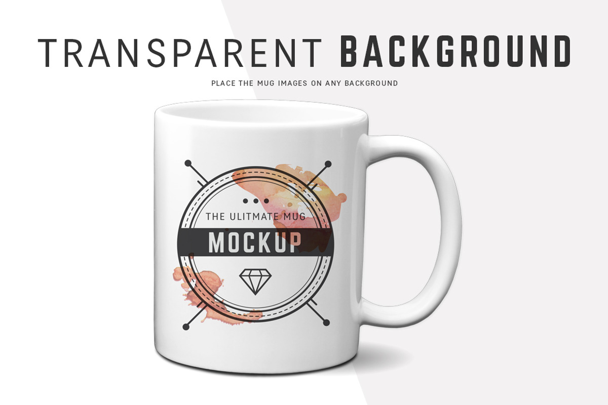 11 oz & 15 oz Mug Mockups (PNGs), a Cups & Container Mockup by Ultimate Mockups (Photo 3 of 7)