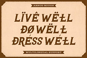 Arnod Rough, a Serif Font by Craft Supply Co. (Thumbnail 6 of 8)