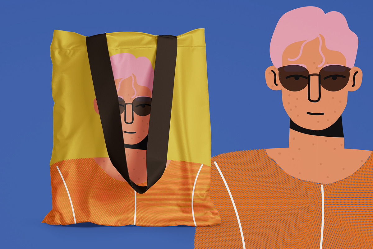 Men. Vector and raster graphics, a Person Illustration by Oliana Moroz (Photo 9 of 18)