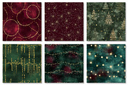 Vintage Holiday Lights Digital Paper, a Texture Graphic by Dream Creation (Thumbnail 6 of 7)
