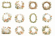 Hand-Drawn Spring Frames Clipart, an Illustration by Designworld (Thumbnail 2 of 7)