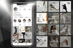 Aesthetic Instagram Post , Faceless, a Marketing Template by Coco Bloom