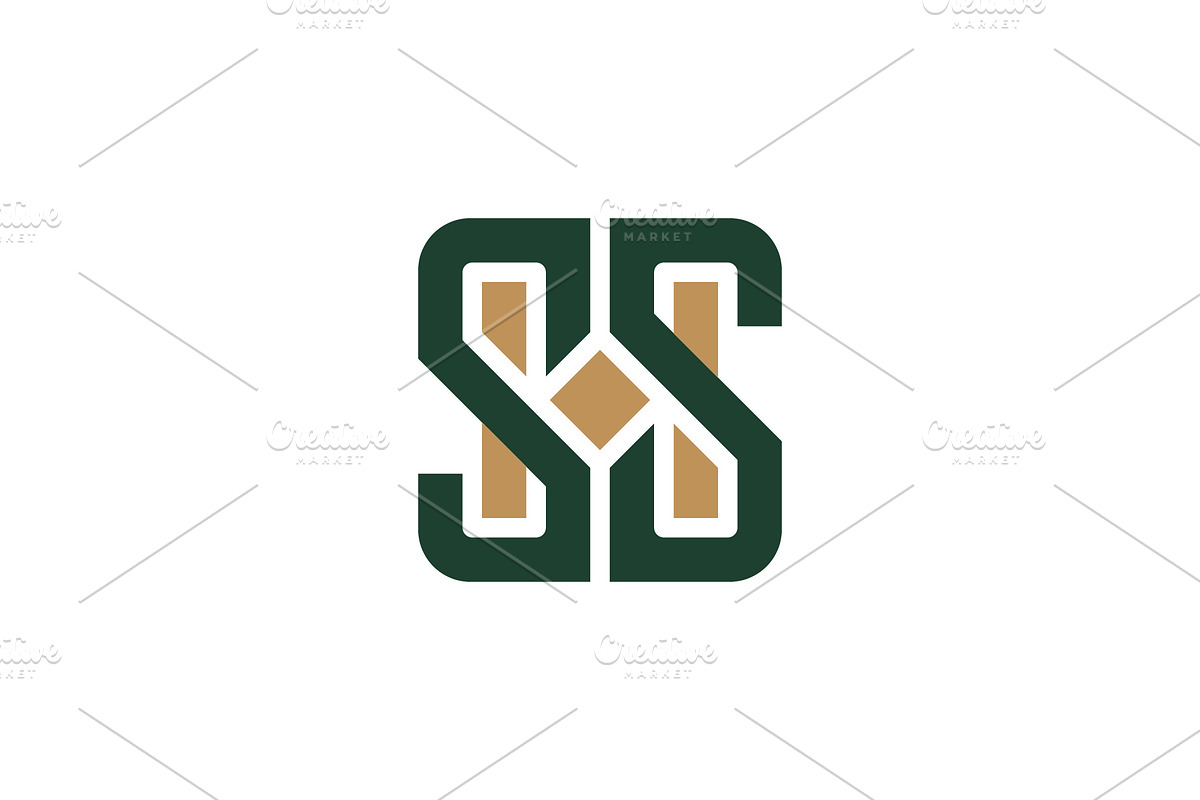 elegant initial letter HS or SH logo, a Branding & Logo Template by Rasagama Studio
