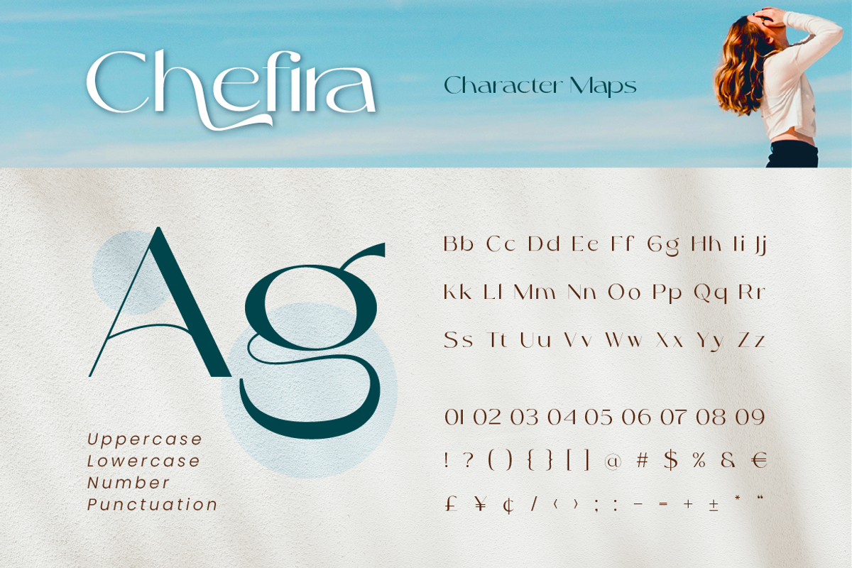 Chefira, a Sans Serif Font by kerismaker (Photo 9 of 12)