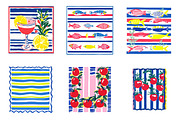 Summer Frame Coastal Clipart, an Illustration by SinaCreation (Thumbnail 4 of 8)