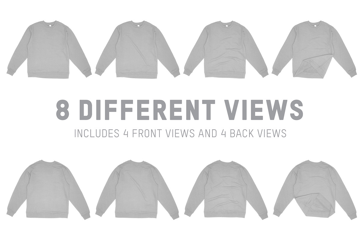 Independent SS3000 Crew Sweatshirt, a Shirt Mockup by Pixel Sauce™ (Photo 6 of 6)