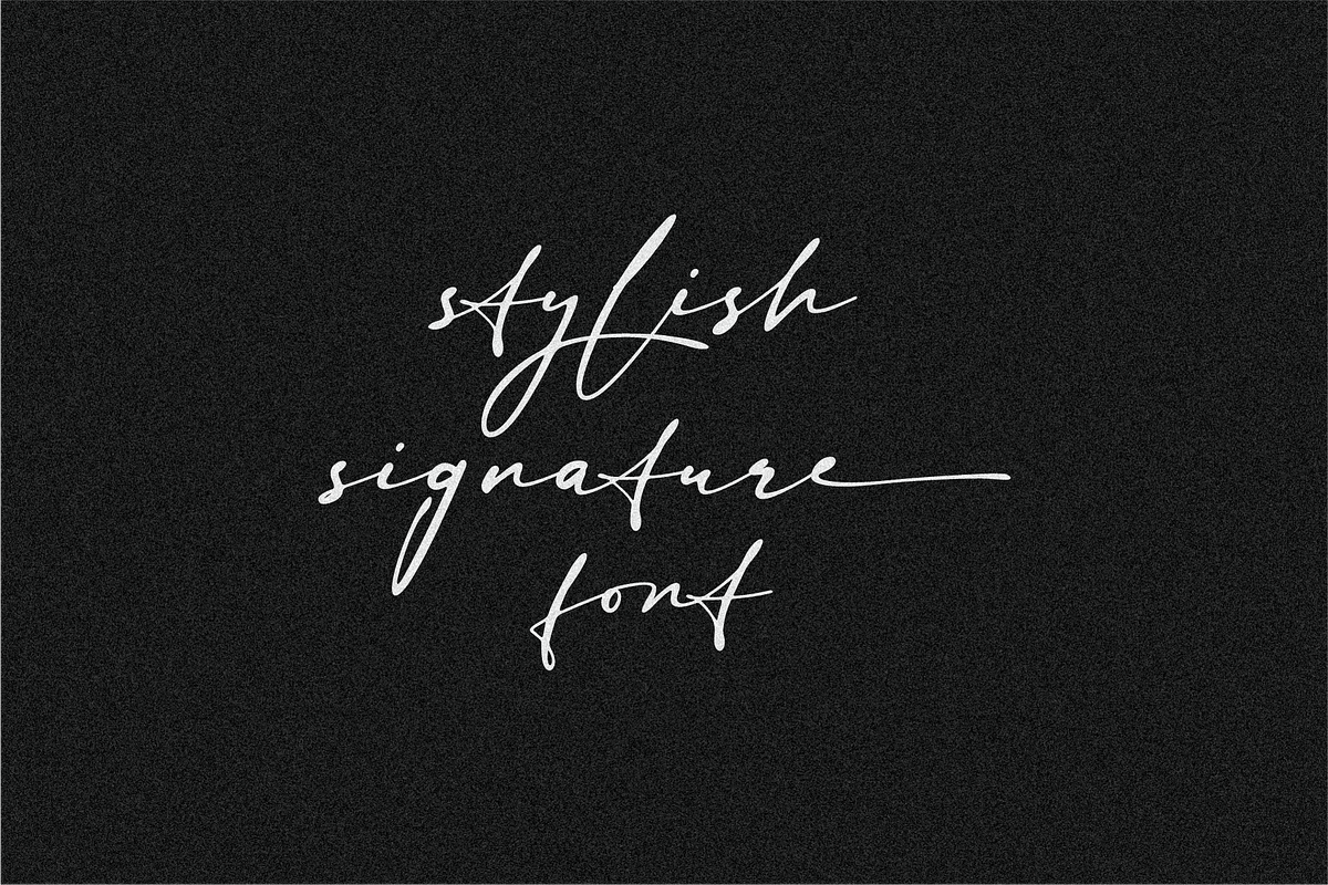 Sign Style – Elegant Signature Font, a Script Font by RedyStudio (Photo 12 of 15)