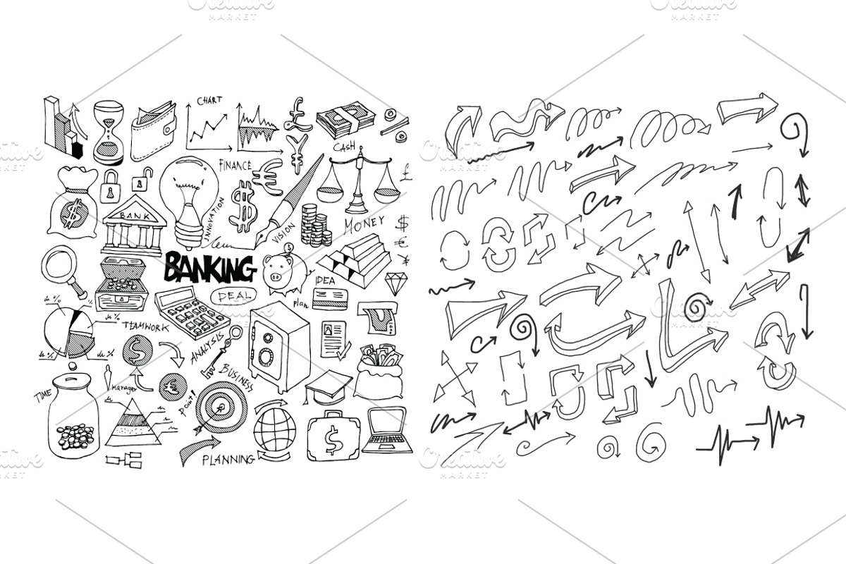 15151 in 1 Doodle Giant bundle, an Object Illustration by TKDoodle (Photo 111 of 144)