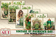 St Patrick's Day Junk Journal Kit, an Object Illustration by CraftArtStory (Thumbnail 4 of 5)