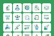 115 Business Analytics Icons, a Duotone Icon by Prosymbols (Thumbnail 8 of 8)