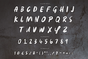 SAY | TEXTURED BRUSH FONT, a Font by Sammy's Illustration (Thumbnail 7 of 7)