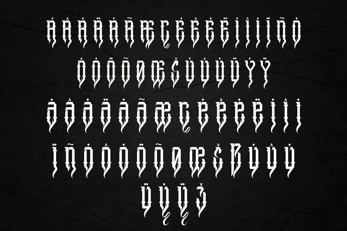 BARRACUDA TYPEFACE, a Blackletter Font by EN86-21 (Photo 5 of 5)