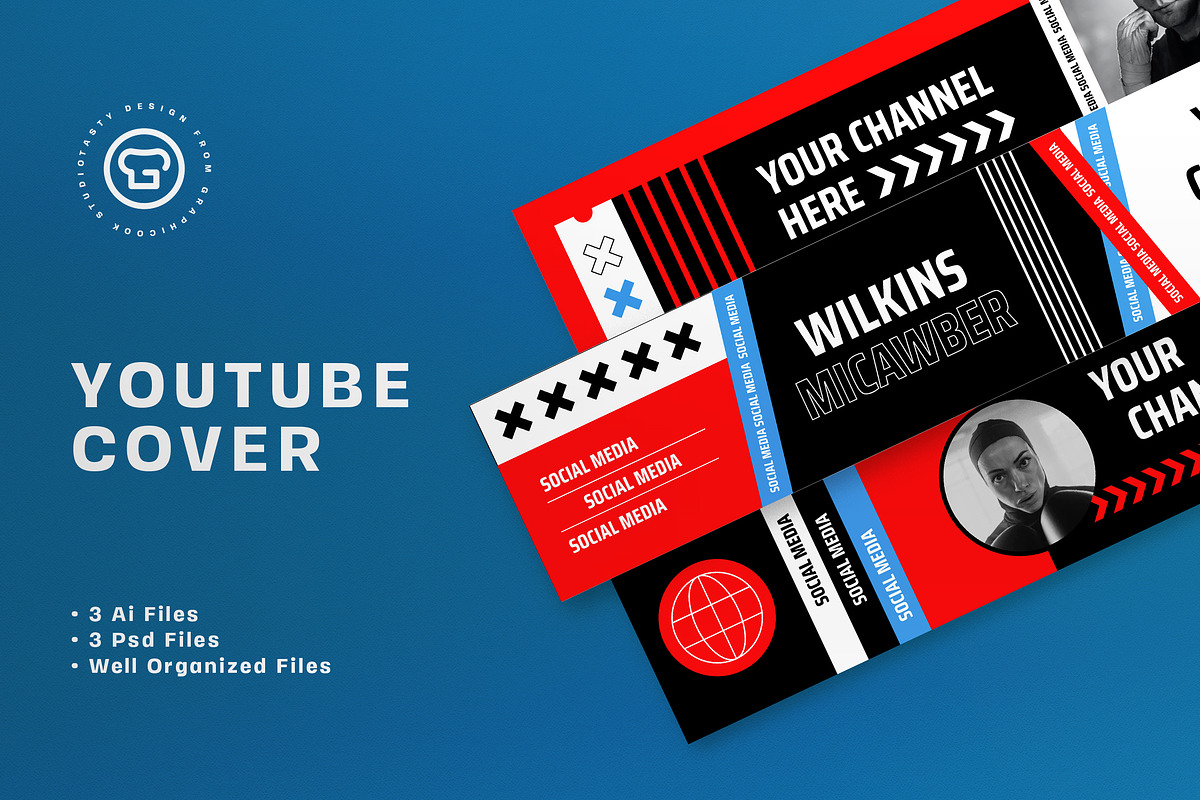 Sport Youtube Cover, a Social Media Template by graphicook (Photo 1 of 3)