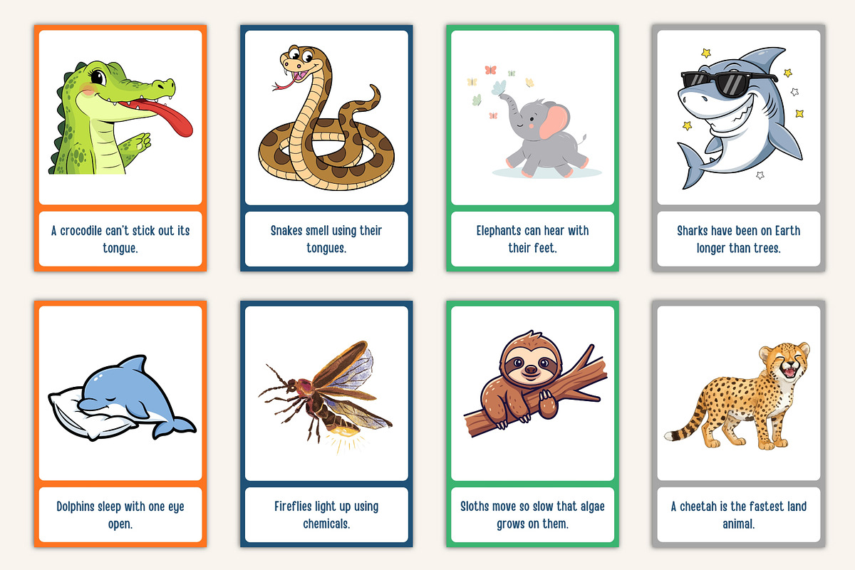 Science Facts for Kids 100 Flash, a Stationery Template by Designmela01 (Photo 5 of 10)