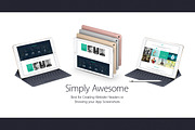 iPad Pro Mockups V2, an iPad Mockup by ydlabs (Thumbnail 2 of 4)