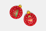 Christmast Ball Mockup, a Merchandise Mockup by Cekal_std (Thumbnail 4 of 4)