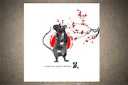 Rats Sumi-e, an Animal Illustration by StabuLaRasa illustration (Thumbnail 11 of 18)