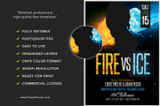 Fire & Ice Flyer Template, a Flyer Template by FlyerHeroes (Thumbnail 4 of 4)
