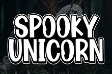 Spooky Unicron | Script Font