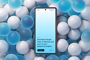 H-Mockups: Google Pixel 7a, an Android Mockup by ls.graphics (Thumbnail 3 of 9)