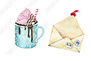 Watercolor Christmas Gingerbreads, a Food Illustration by SimpleWishesArt (Thumbnail 11 of 11)