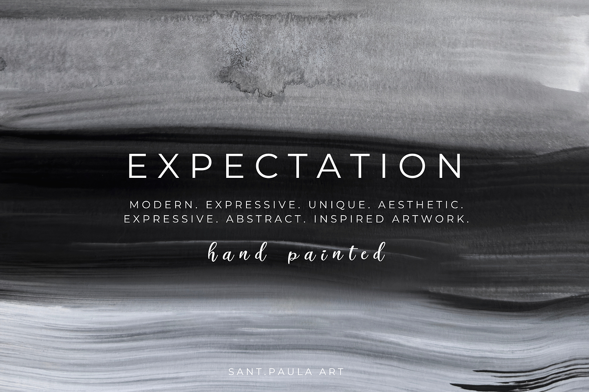 Black abstract modern painting, a Texture Illustration by identity.ART (Photo 1 of 8)