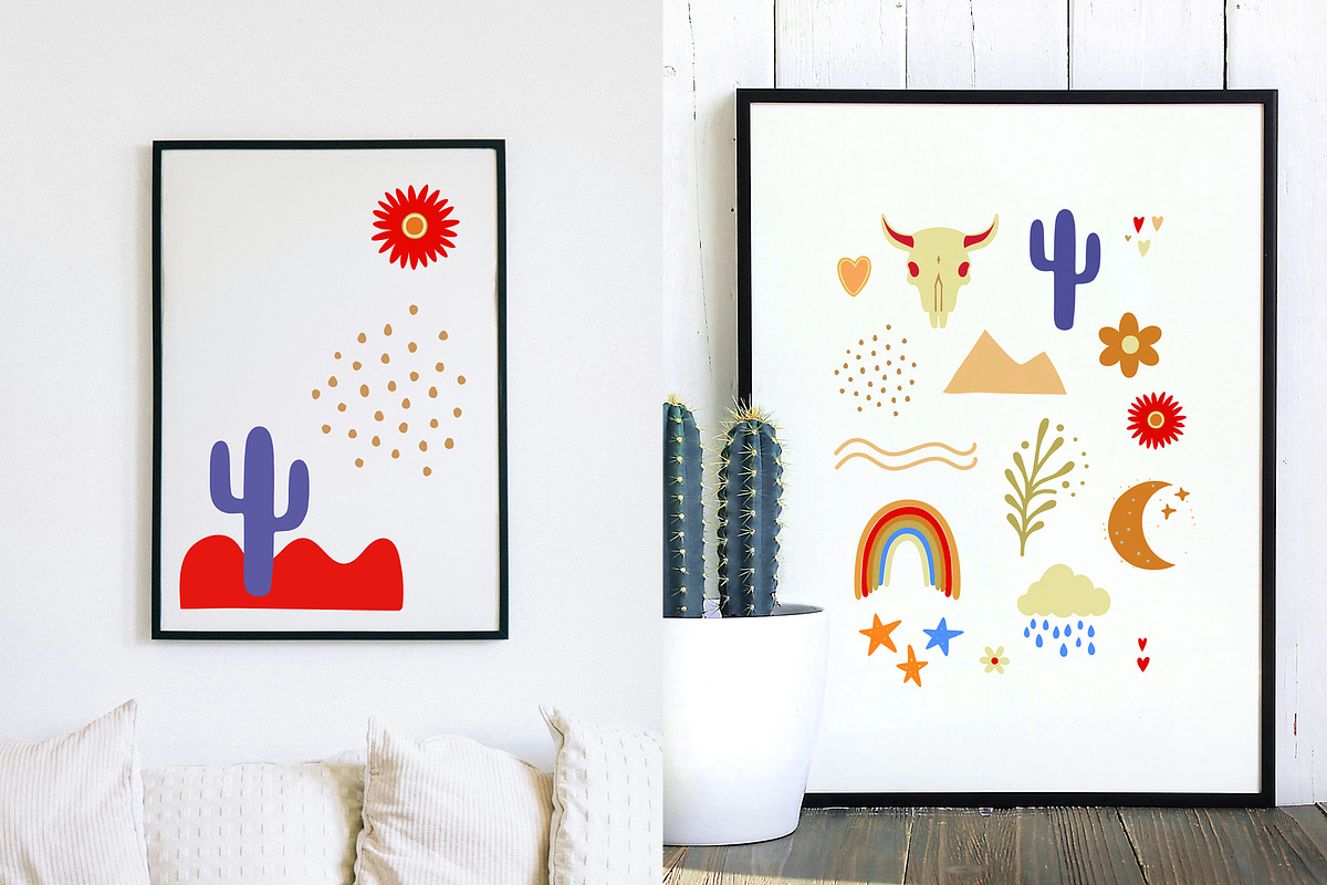 Minimal Boho Vector Graphics, an Object Graphic by GraphicsByKassy (Photo 9 of 9)