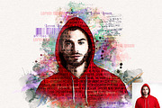 Watercolor Typography FX, an Action Add-On by Studio Retouch (Thumbnail 11 of 13)