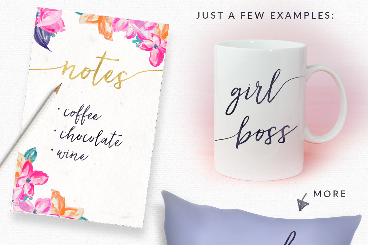 Lovefern Font + SWASHES preview 3