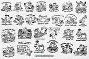 Funny Seagull and Coastal Summer, an Animal Illustration by Watercolor dreams (Thumbnail 2 of 3)
