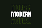 Kegono - Modern Retro Condensed Font, a Sans Serif Font by QR Design Studio (Thumbnail 5 of 15)