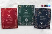 Merry Christmas Flyer Template, a Flyer Template by BrandPacks (Thumbnail 2 of 6)