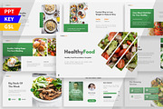Healthy Food - Presentation Template, a Presentation Template by Haidezign (Thumbnail 1 of 4)