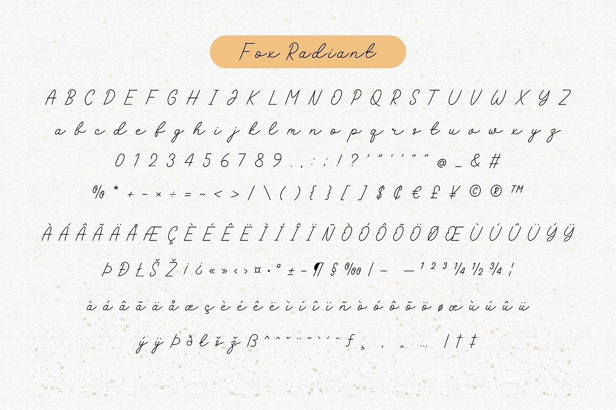 Fox Aurelia (Slant) & Fox Radiant, a Sans Serif Font by Fox7 By Rattana (Photo 9 of 12)