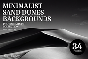 Minimalist Sand Dunes Backgrounds, a Background Graphic by PopotLane (Thumbnail 1 of 7)